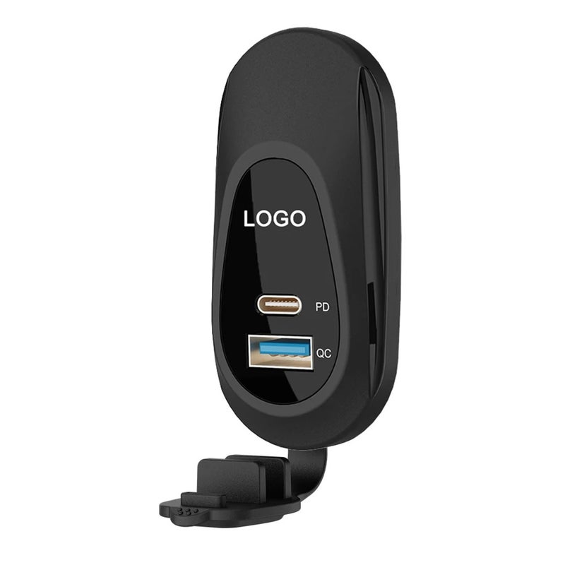 Bluejw 12V/24V Car Charger, Waterproof Dual USB PD3.0 & QC3.0 Output, 24 Volt Automobile Charger Accessory Power Socket for Bus, Truck, RV - Image 2